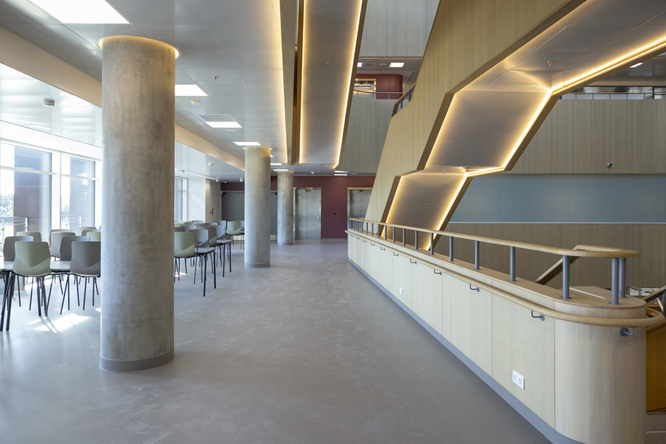 Det nye OUH indenfor september 2025