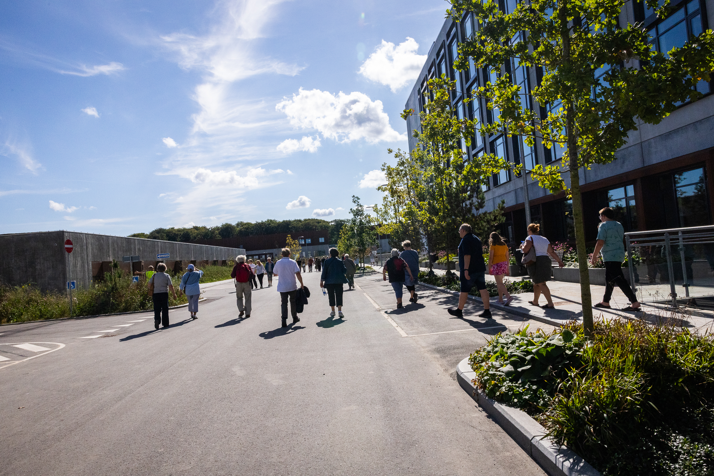 Åbent Hus på byggeriet af det nye OUH september 2025