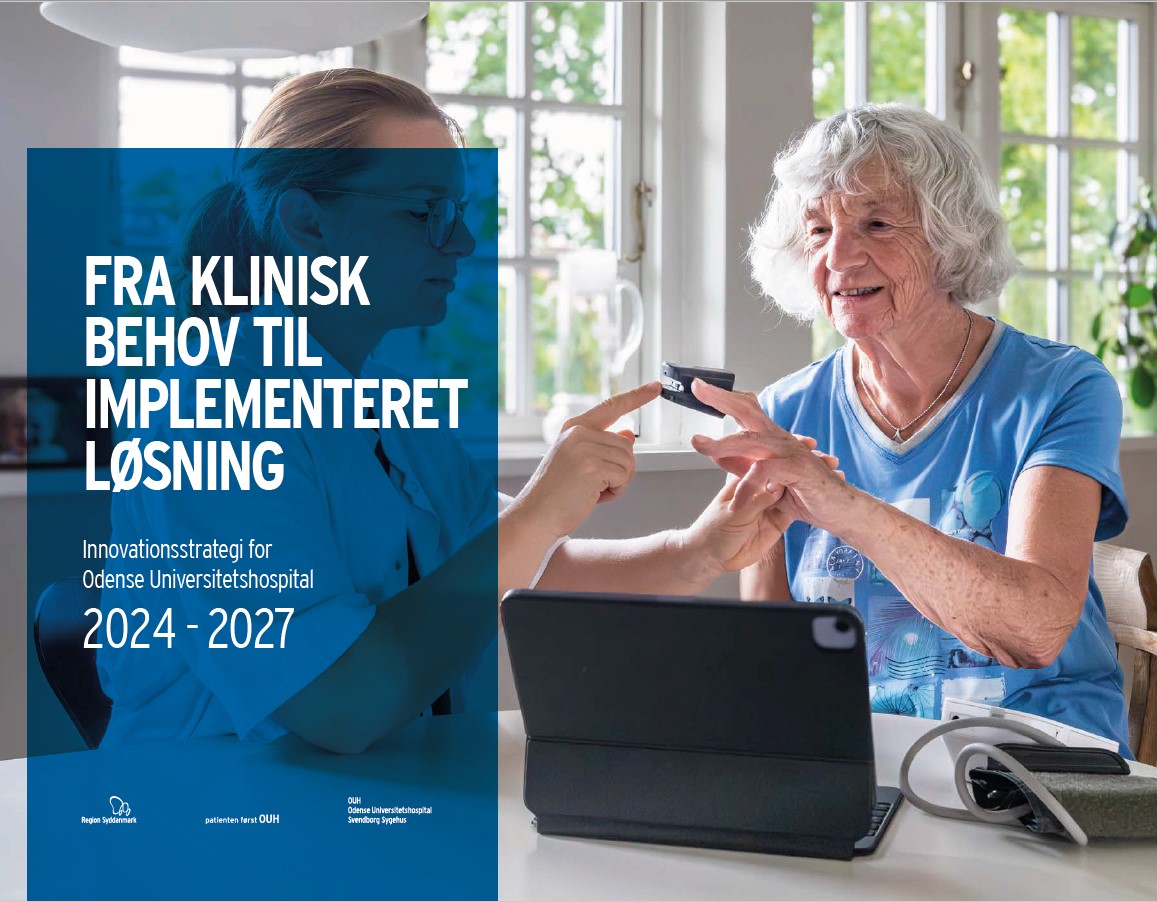 Forsiden af OUH's innovationsstrategi