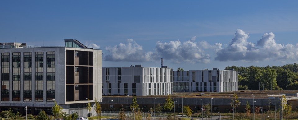 Det nye OUH udefra september 2025