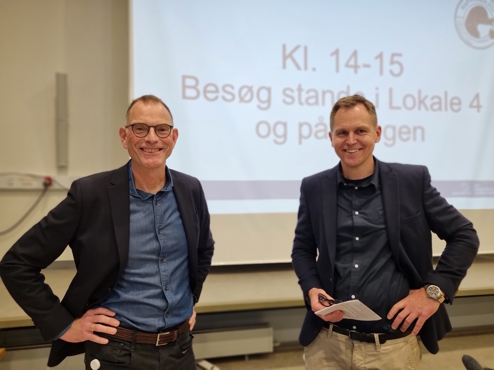 Bjarne Dahler-Eriksen og Thomas Kristensen