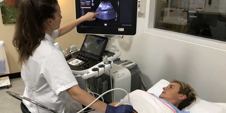 Ultralydsskanning af nedre abdomen