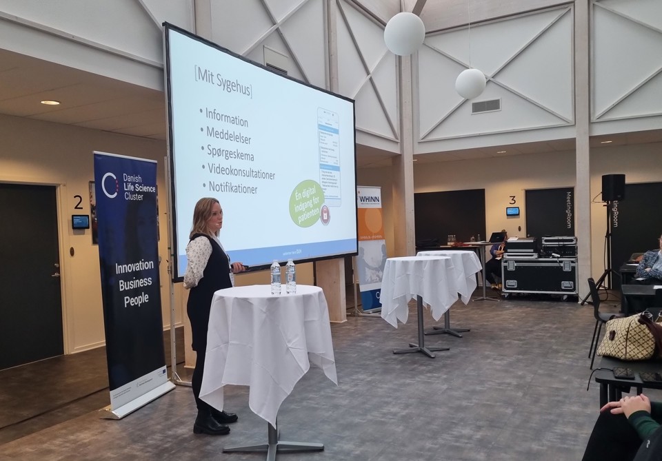 Maria Monberg Feenstra fortæller om PRO på afd. D