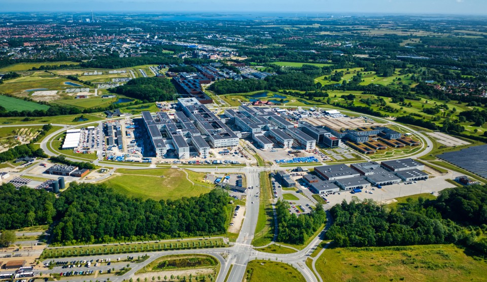 Byggeriet af det nye OUH 2023