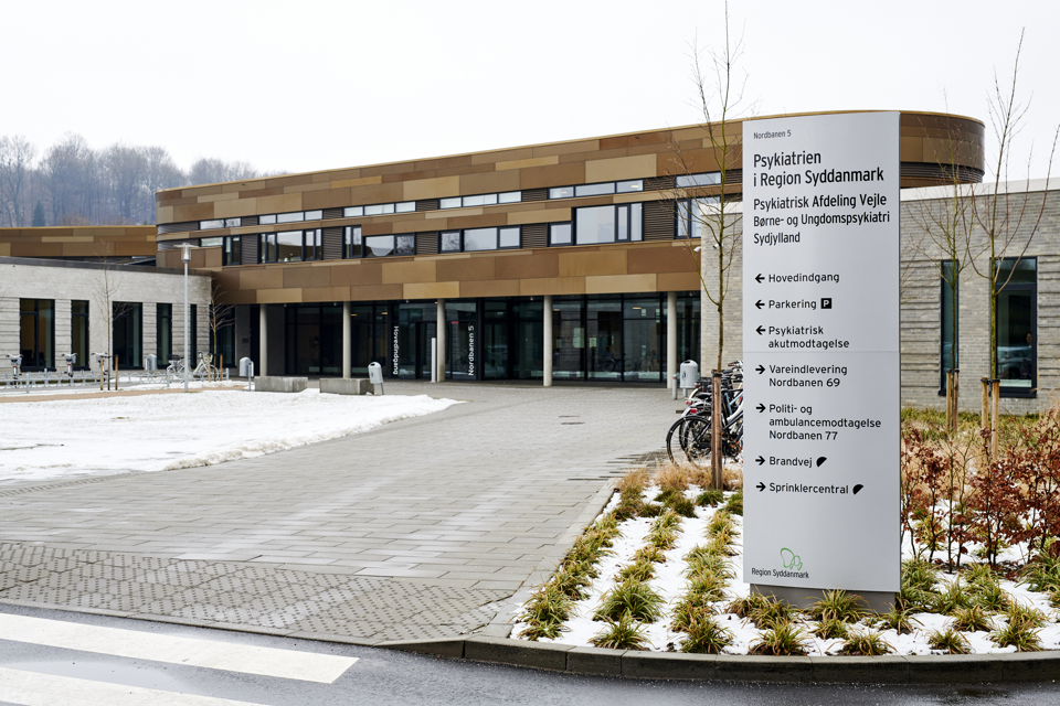 Børne- og Ungdomspsykiatri Syddanmark, Nordbanen i Vejle