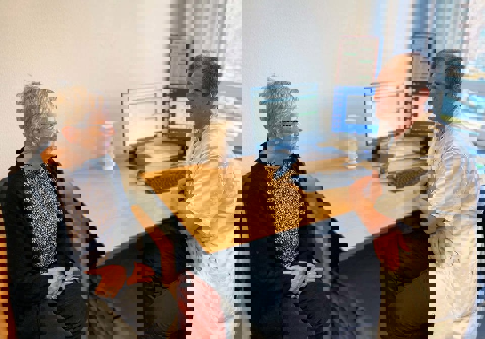 Samtale mellem Maja Overbeck og Jacob Haaber Christiansen
