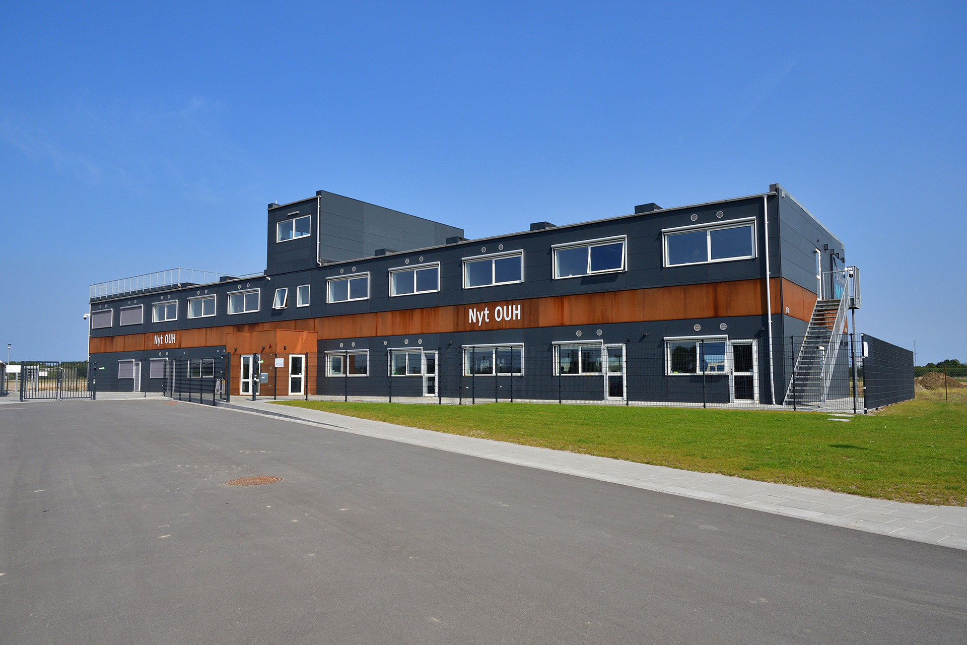 The Project Office for the construction of the new OUH is in a building right next to the construction site. 