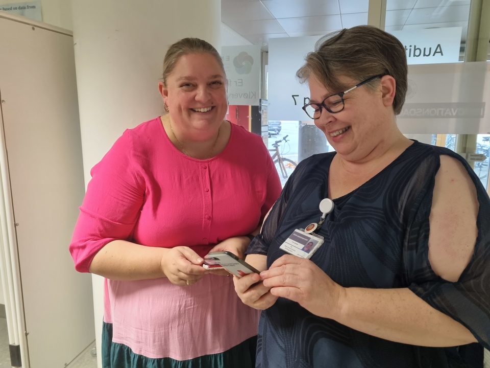 Pernille Krongaard og Trine Ladingkær