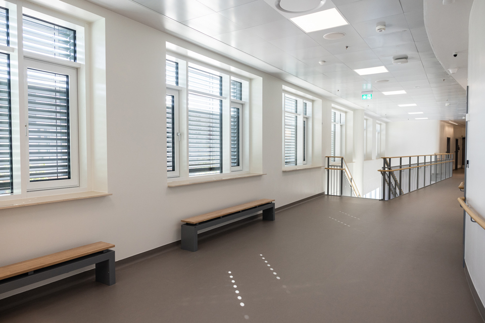 Det nye OUH indenfor september 2025