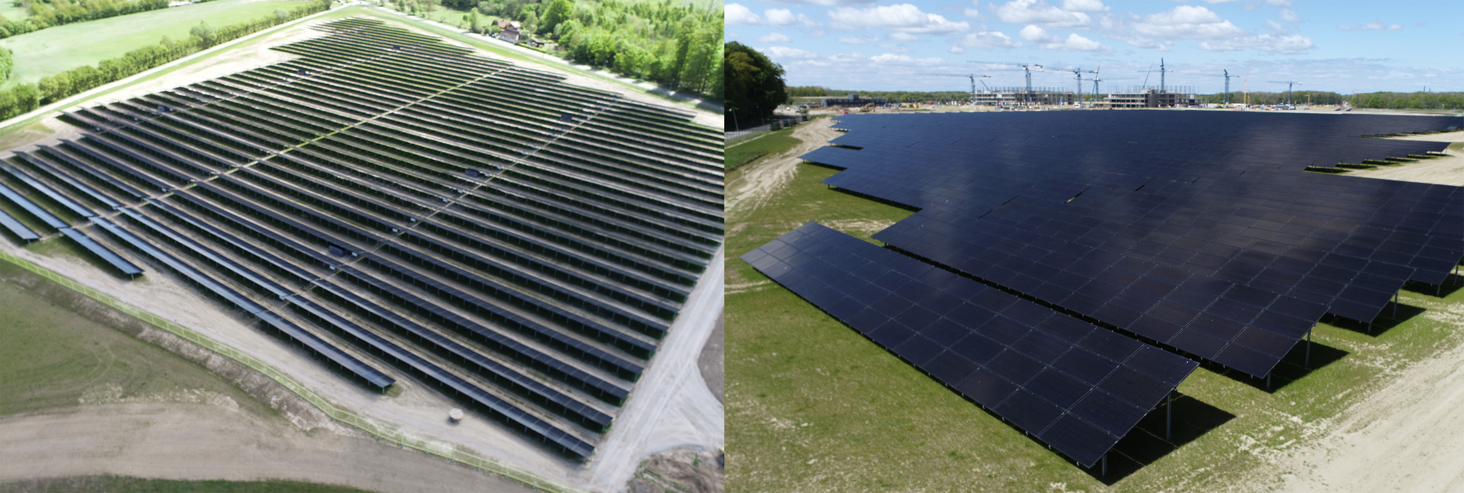 Solcelleparken på det nye OUH dækker 25000 kvadratmeter