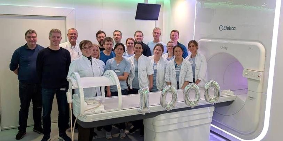 Medarbejdere ved OUH's MR-accelerator