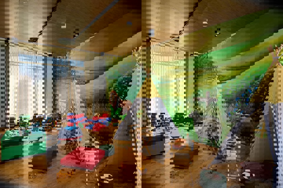 Legeområde i Ronald McDonald-huset 